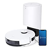 ECOVACS DEEBOT N8+ Robot Aspirador 2 en 1 Aspirador y Lava, con Estación de Vaciado Automático, Modo Max+, Limpieza Personalizada, Mapeo Multinivel, Barreras Virtuales, Control APP & Alexa
